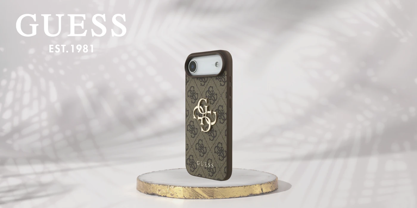 Dėklas Guess 4G Big Logo skirtas Apple iPhone 17 Air rudos spalvos aprašymas - Prekės nuotrauka Dėklas Guess 4G Big Logo skirtas Apple iPhone 17 Air rudos spalvos aprašymas - Prekės nuotrauka