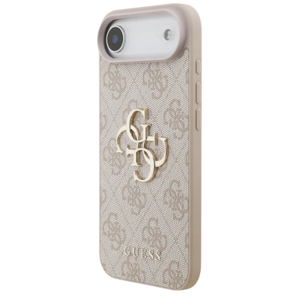 Dėklas Guess 4G Big Logo skirtas Apple iPhone 17 Air rožinės spalvos aprašymas - Prekės nuotrauka
