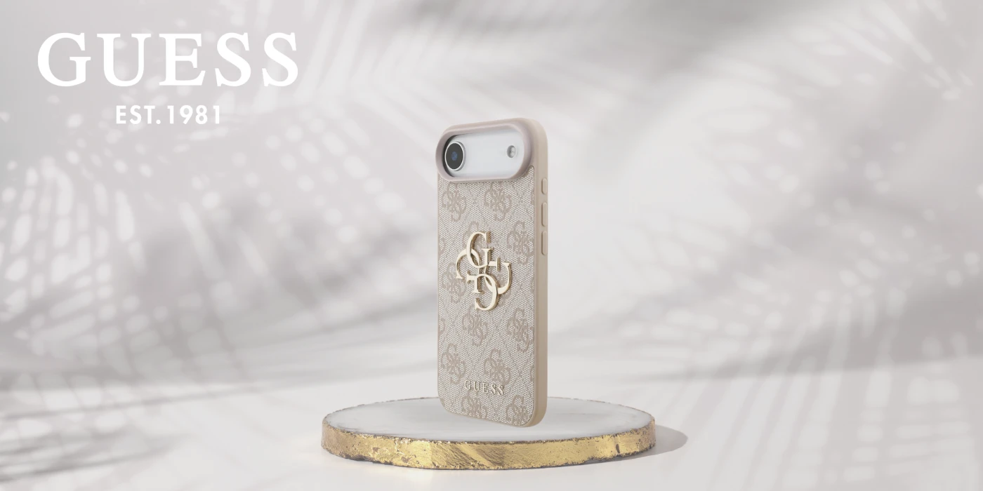 Dėklas Guess 4G Big Logo skirtas Apple iPhone 17 Air rožinės spalvos aprašymas - Prekės nuotrauka