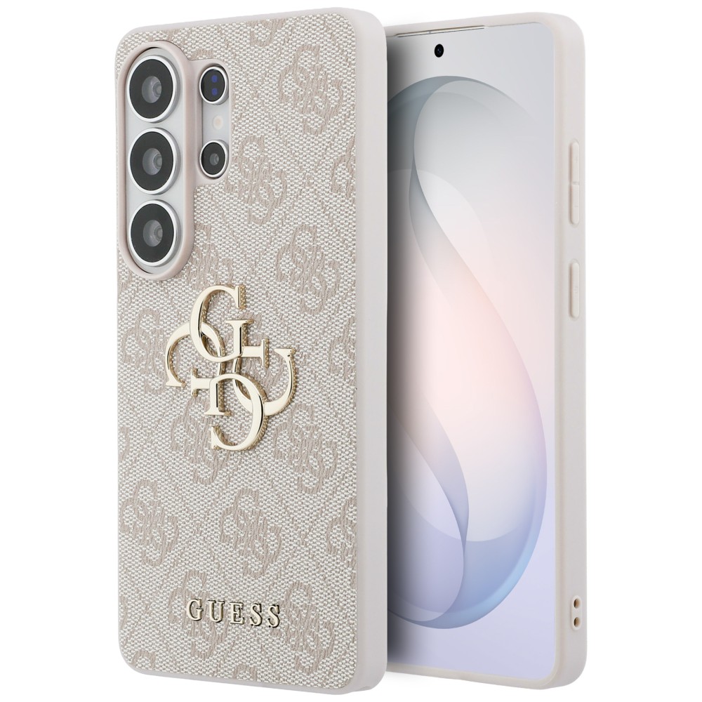 Dėklas Guess 4G Big Metal Logo, skirtas Samsung Galaxy S26 Ultra, rožinis aprašymas - Prekės nuotrauka