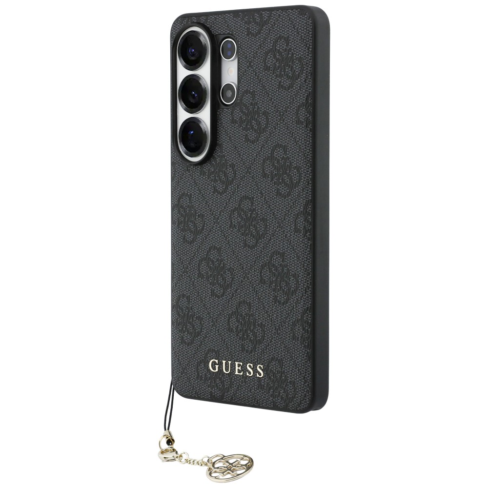 Dėklas Guess 4G Classic Logo Charm MagSafe Samsung Galaxy S26 Ultra juodos spalvos aprašymas - Prekės nuotrauka