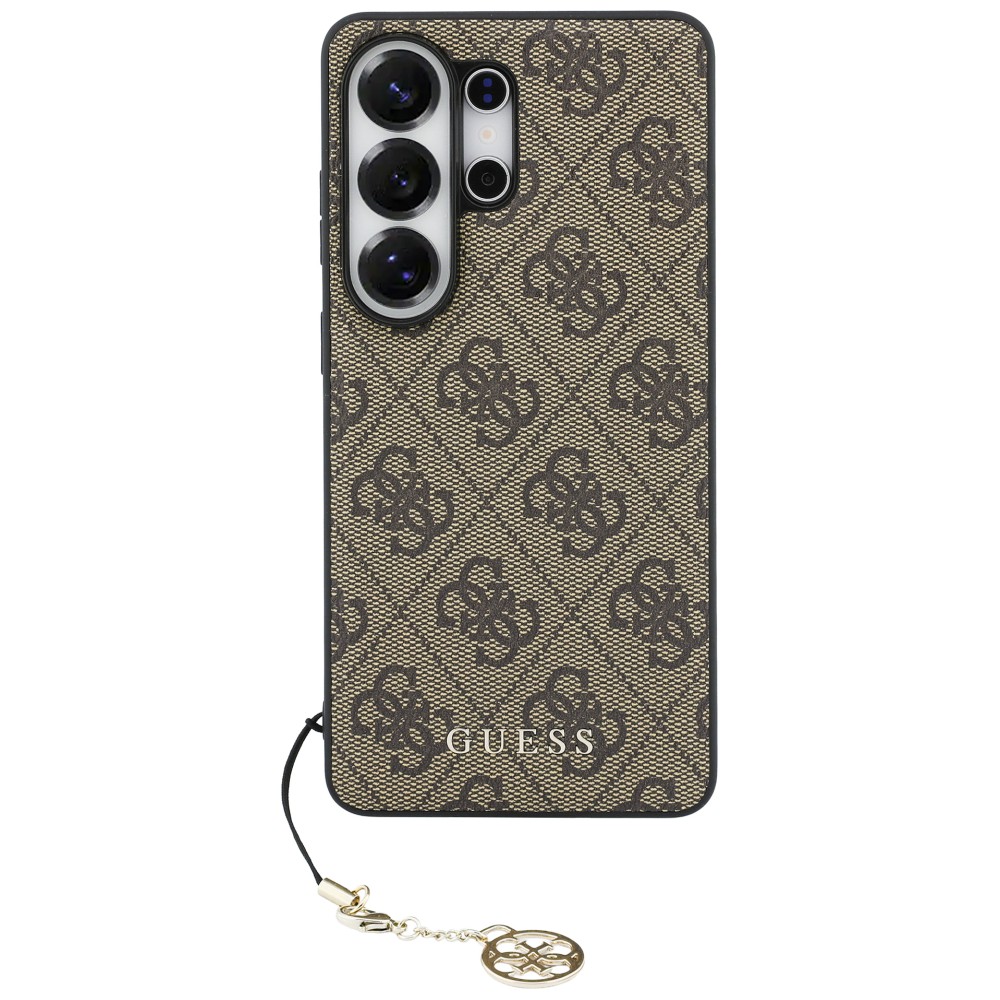 Dėklas Guess 4G Classic Logo Charm MagSafe Samsung Galaxy S26 Ultra rudos spalvos aprašymas - Prekės nuotrauka Dėklas Guess 4G Classic Logo Charm MagSafe Samsung Galaxy S26 Ultra rudos spalvos aprašymas - Prekės nuotrauka