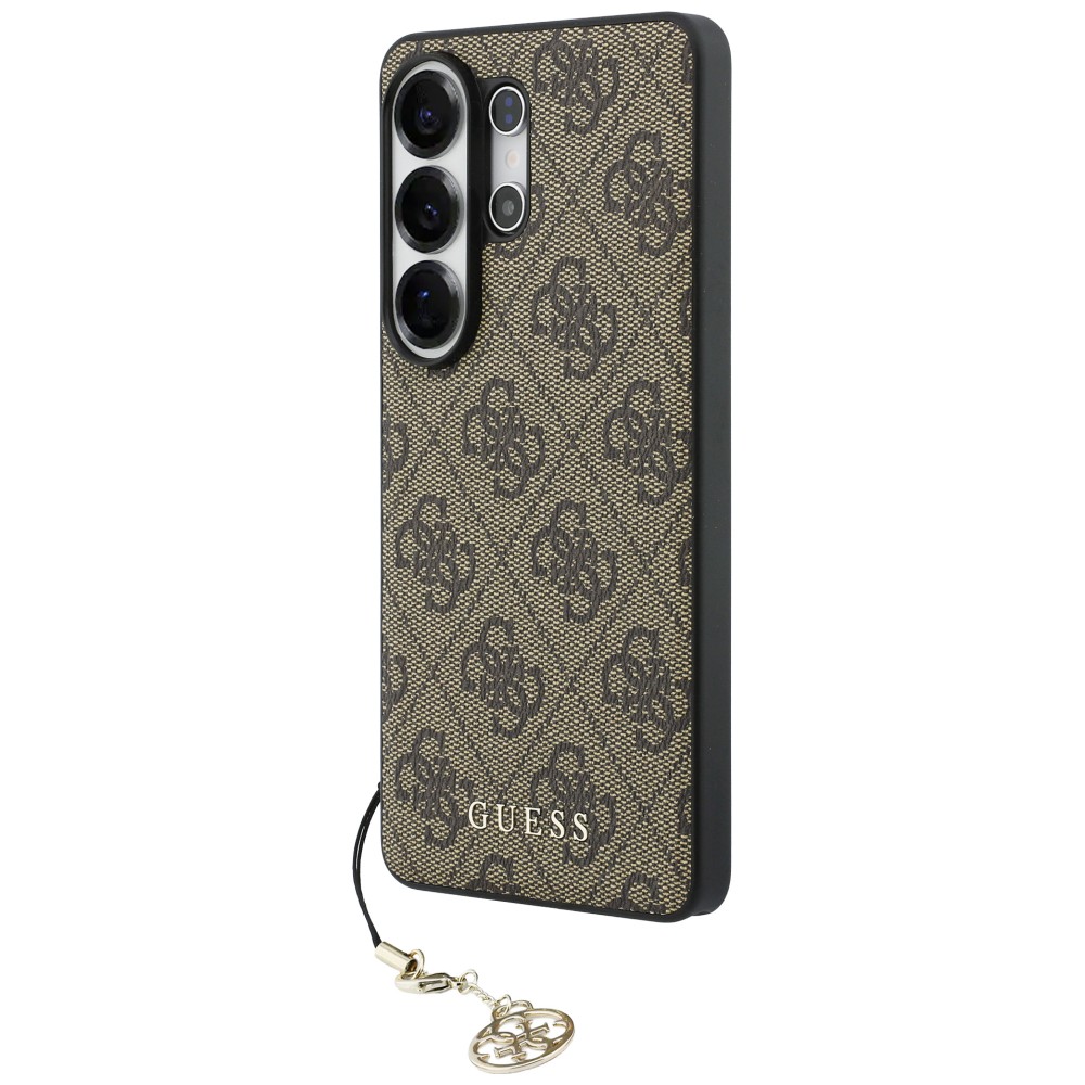 Dėklas Guess 4G Classic Logo Charm MagSafe Samsung Galaxy S26 Ultra rudos spalvos aprašymas - Prekės nuotrauka Dėklas Guess 4G Classic Logo Charm MagSafe Samsung Galaxy S26 Ultra rudos spalvos aprašymas - Prekės nuotrauka