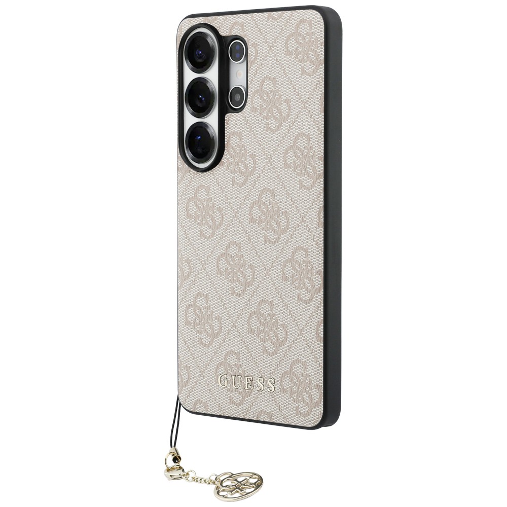 Dėklas Guess 4G Classic Logo Charm MagSafe Samsung Galaxy S26 Ultra rožinės spalvos aprašymas - Prekės nuotrauka Dėklas Guess 4G Classic Logo Charm MagSafe Samsung Galaxy S26 Ultra rožinės spalvos aprašymas - Prekės nuotrauka