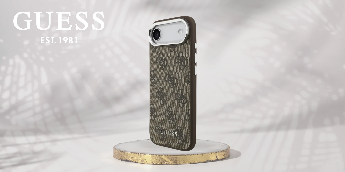 Dėklas Guess 4G Classic Logo MagSafe skirtas Apple iPhone Air rudos spalvos aprašymas - Prekės nuotrauka Dėklas Guess 4G Classic Logo MagSafe skirtas Apple iPhone Air rudos spalvos aprašymas - Prekės nuotrauka