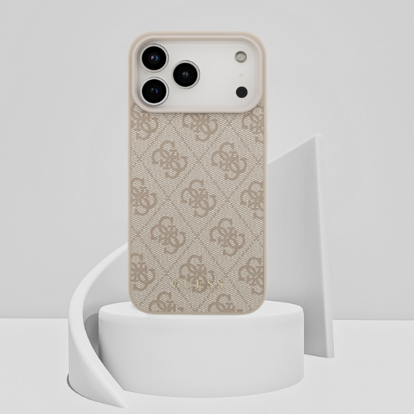 Dėklas Guess 4G Classic skirtas iPhone 18 Pro Max / iPhone 17 Pro Max pink aprašymas - Prekės nuotrauka