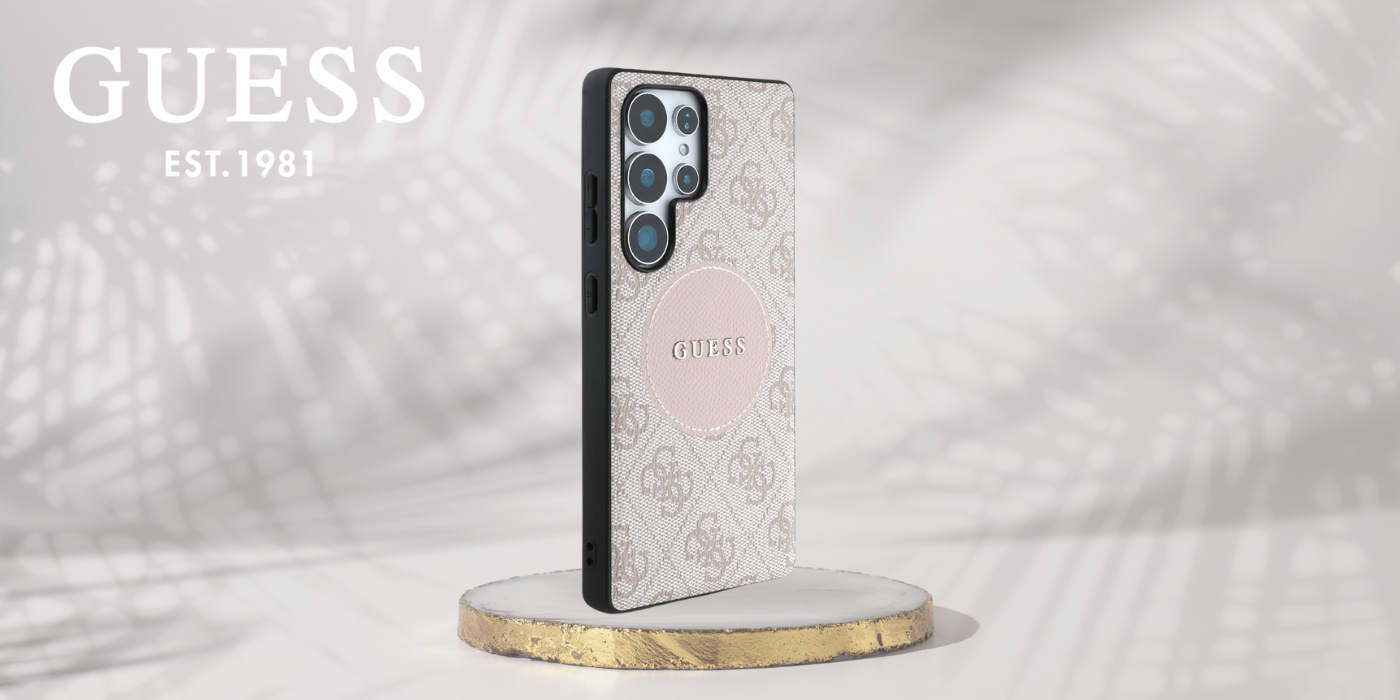 Dėklas Guess 4G Round Patch Classic Logo MagSafe to Samsung Galaxy S25 Ultra rožinės spalvos aprašymas - Prekės nuotrauka Dėklas Guess 4G Round Patch Classic Logo MagSafe to Samsung Galaxy S25 Ultra rožinės spalvos aprašymas - Prekės nuotrauka