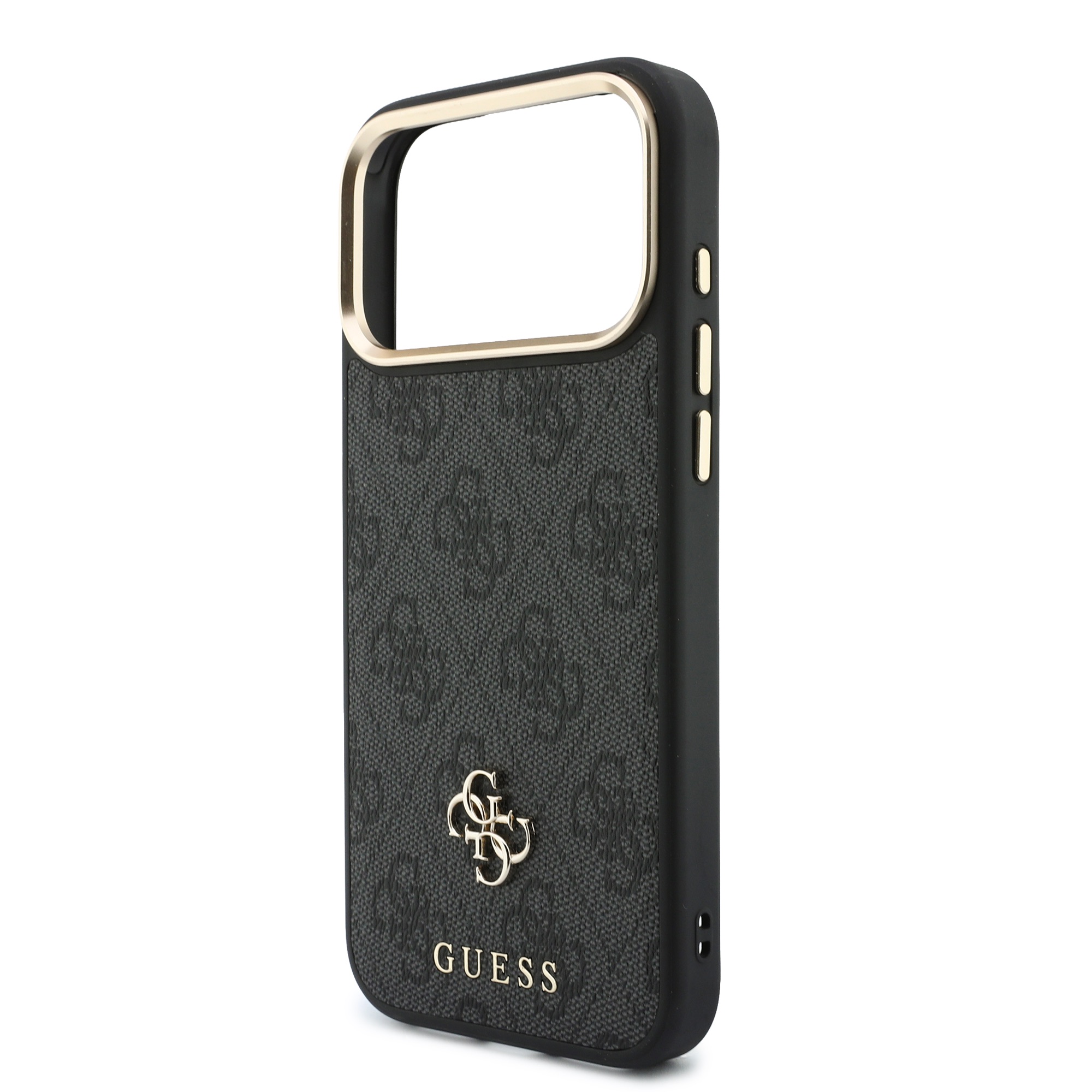 Dėklas Guess 4G su Magsafe pinigine, skirtas iPhone 18 Pro / 17 Pro, juodas aprašymas - Prekės nuotrauka