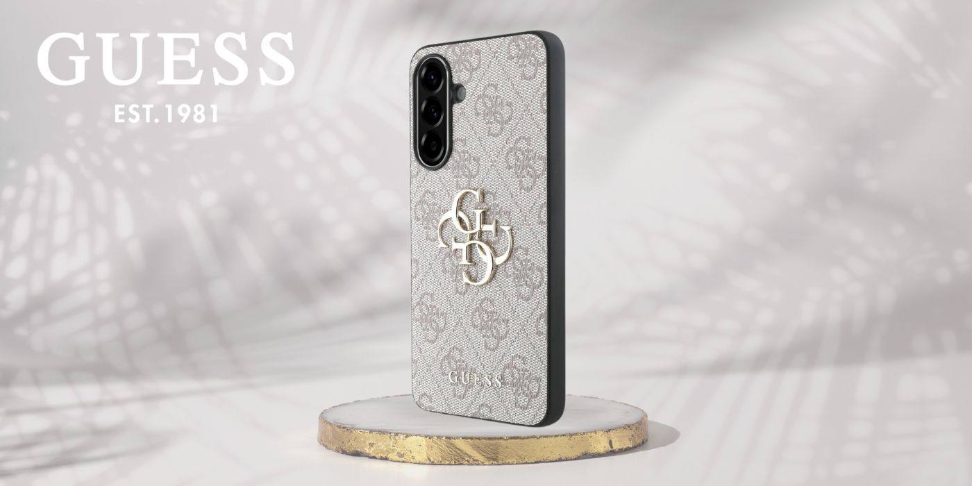 Dėklas Guess Big 4G Logo Classic Logo Samsung Galaxy A36 rožinės spalvos aprašymas - Prekės nuotrauka