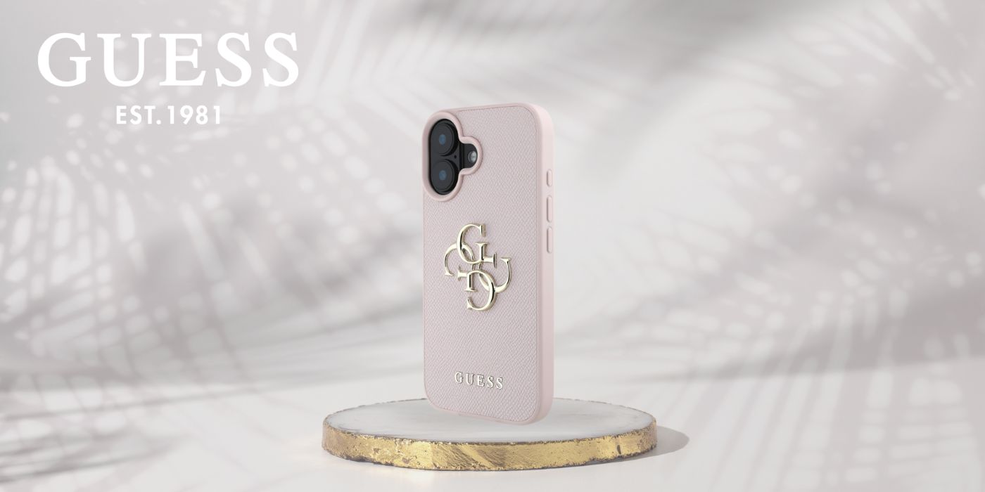 Dėklas Guess Grained Big 4G Logo Small Classic Logo Apple iPhone 16 rožinės spalvos aprašymas - Prekės nuotrauka Dėklas Guess Grained Big 4G Logo Small Classic Logo Apple iPhone 16 rožinės spalvos aprašymas - Prekės nuotrauka