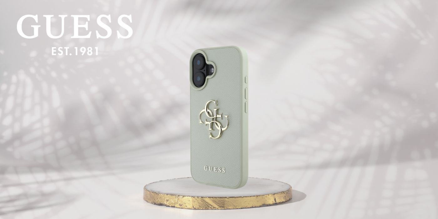 Dėklas Guess Grained Big 4G Logo Small Classic Logo Apple iPhone 16 žalias aprašymas - Prekės nuotrauka Dėklas Guess Grained Big 4G Logo Small Classic Logo Apple iPhone 16 žalias aprašymas - Prekės nuotrauka