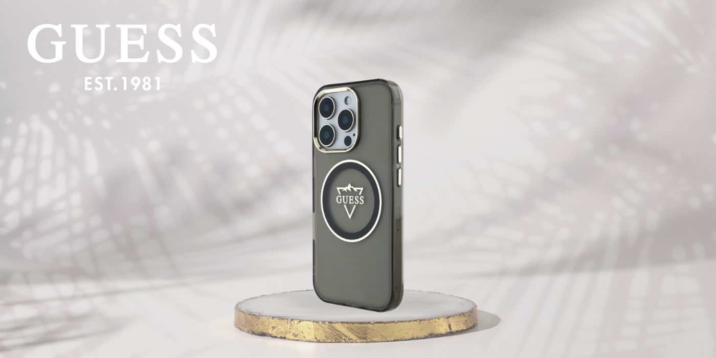 Dėklas Guess IML Metal Mountain Logo MagSafe Apple iPhone 16 Pro juodos spalvos aprašymas - Prekės nuotrauka Dėklas Guess IML Metal Mountain Logo MagSafe Apple iPhone 16 Pro juodos spalvos aprašymas - Prekės nuotrauka