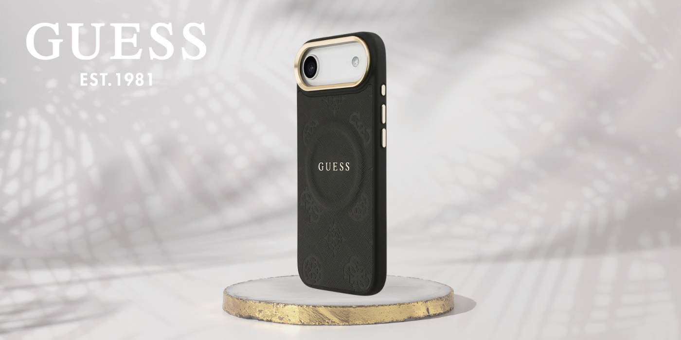 „Guess Peony Hot Stamp MagSafe“ dėklas, skirtas „iPhone Air“ – Juodas aprašymas - Prekės nuotrauka „Guess Peony Hot Stamp MagSafe“ dėklas, skirtas „iPhone Air“ – Juodas aprašymas - Prekės nuotrauka