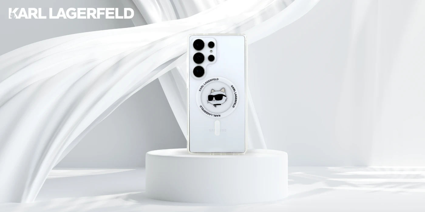 Dėklas Karl Lagerfeld Button Choupette Head Printed Logo MagSafe Samsung Galaxy S25 Ultra baltas aprašymas - Prekės nuotrauka Dėklas Karl Lagerfeld Button Choupette Head Printed Logo MagSafe Samsung Galaxy S25 Ultra baltas aprašymas - Prekės nuotrauka