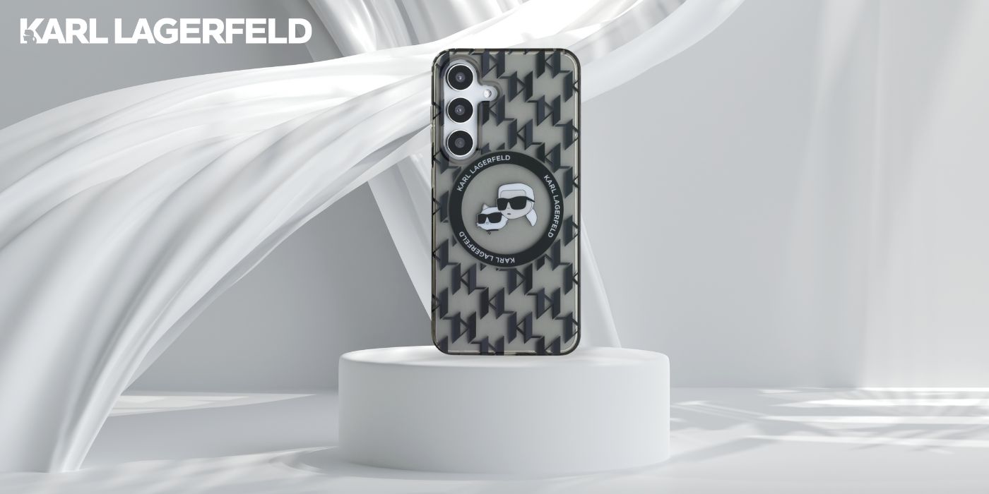 Dėklas Karl Lagerfeld sagutė Karl & Choupette Heads On KL Pattern MagSafe Samsung Galaxy aprašymas - Prekės nuotrauka Dėklas Karl Lagerfeld sagutė Karl & Choupette Heads On KL Pattern MagSafe Samsung Galaxy aprašymas - Prekės nuotrauka