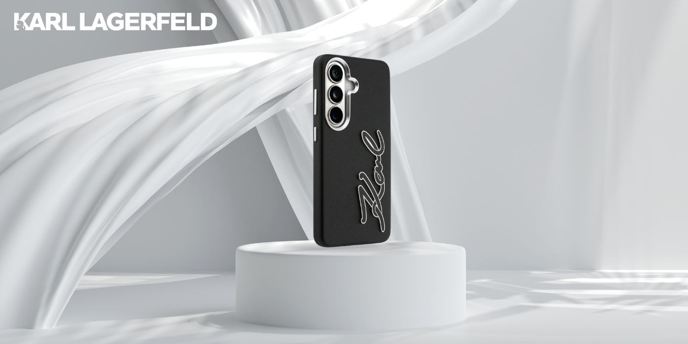 Dėklas Karl Lagerfeld Grained Signature Metal Resin Logo Samsung Galaxy S26 juodos spalvos aprašymas - Prekės nuotrauka Dėklas Karl Lagerfeld Grained Signature Metal Resin Logo Samsung Galaxy S26 juodos spalvos aprašymas - Prekės nuotrauka