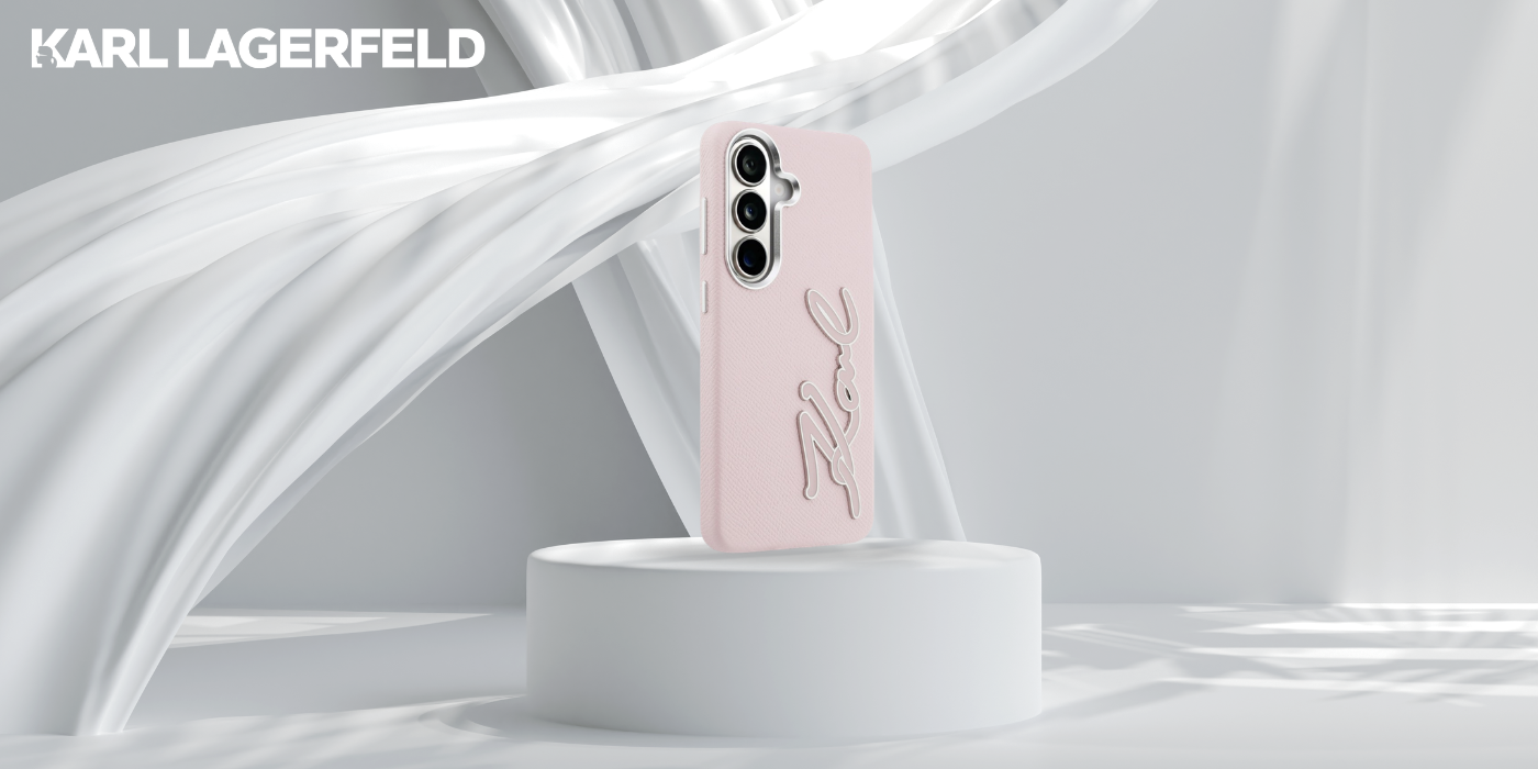 Dėklas Karl Lagerfeld Grained Signature Metal Resin Logo Samsung Galaxy S26 rožinės spalvos aprašymas - Prekės nuotrauka Dėklas Karl Lagerfeld Grained Signature Metal Resin Logo Samsung Galaxy S26 rožinės spalvos aprašymas - Prekės nuotrauka