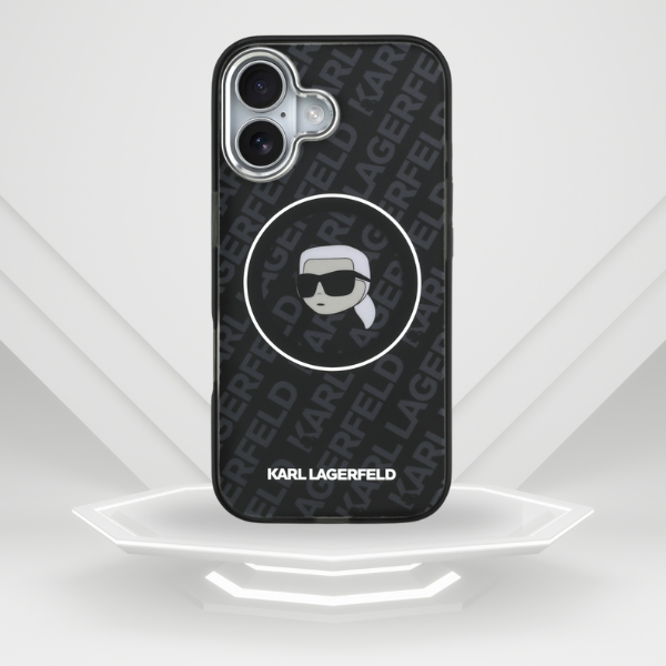 Dėklas Karl Lagerfeld IML Karl Head Logo MagSafe for Apple iPhone 17 Pro juodos spalvos aprašymas - Prekės nuotrauka Dėklas Karl Lagerfeld IML Karl Head Logo MagSafe for Apple iPhone 17 Pro juodos spalvos aprašymas - Prekės nuotrauka