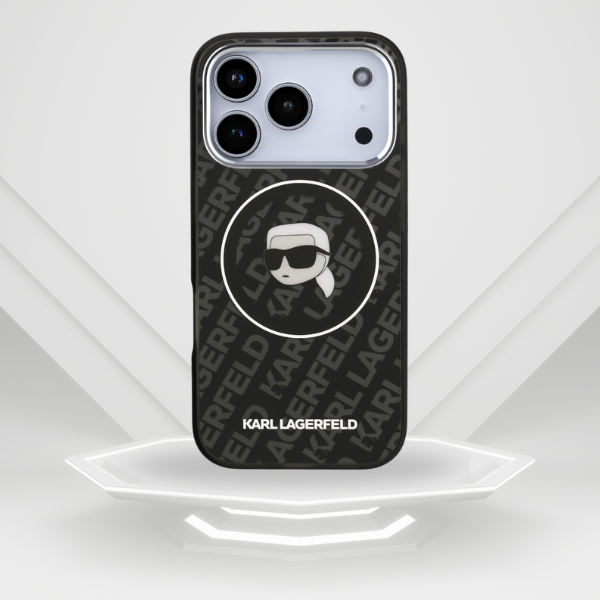 Dėklas Karl Lagerfeld IML Karl Head Logo MagSafe skirtas iPhone 17 Pro Max juodas aprašymas - Prekės nuotrauka Dėklas Karl Lagerfeld IML Karl Head Logo MagSafe skirtas iPhone 17 Pro Max juodas aprašymas - Prekės nuotrauka