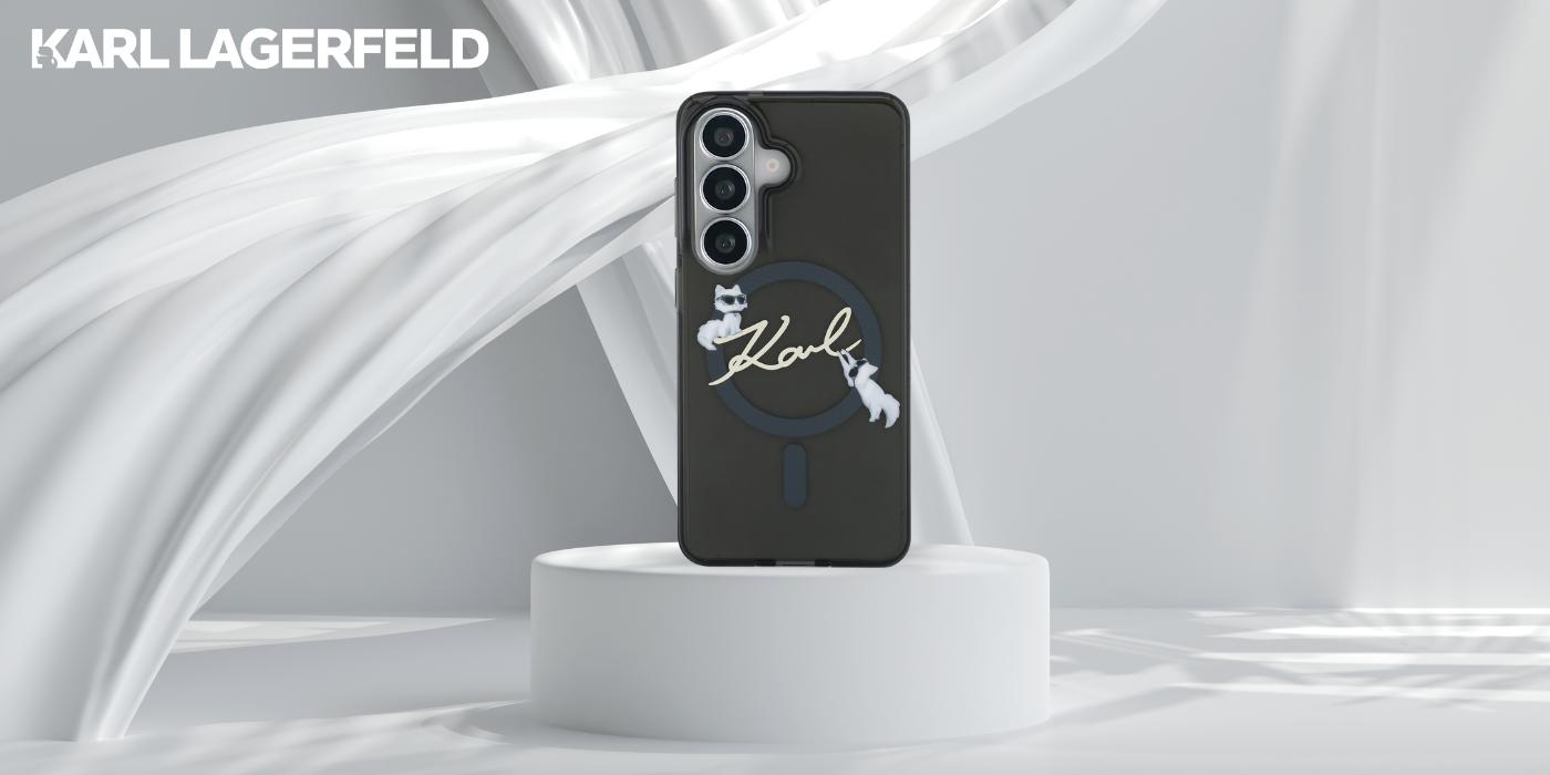 Dėklas Karl Lagerfeld IML KC Script MagSafe Samsung Galaxy S26 Plus juodos spalvos aprašymas - Prekės nuotrauka Dėklas Karl Lagerfeld IML KC Script MagSafe Samsung Galaxy S26 Plus juodos spalvos aprašymas - Prekės nuotrauka