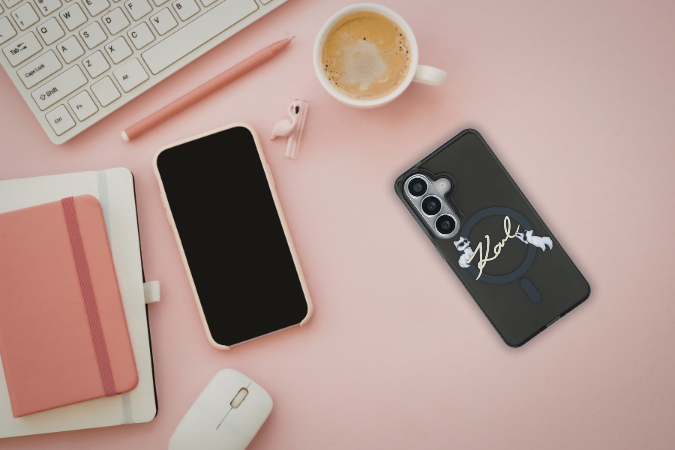 Dėklas Karl Lagerfeld IML KC Script MagSafe Samsung Galaxy S26 Plus juodos spalvos aprašymas - Prekės nuotrauka Dėklas Karl Lagerfeld IML KC Script MagSafe Samsung Galaxy S26 Plus juodos spalvos aprašymas - Prekės nuotrauka