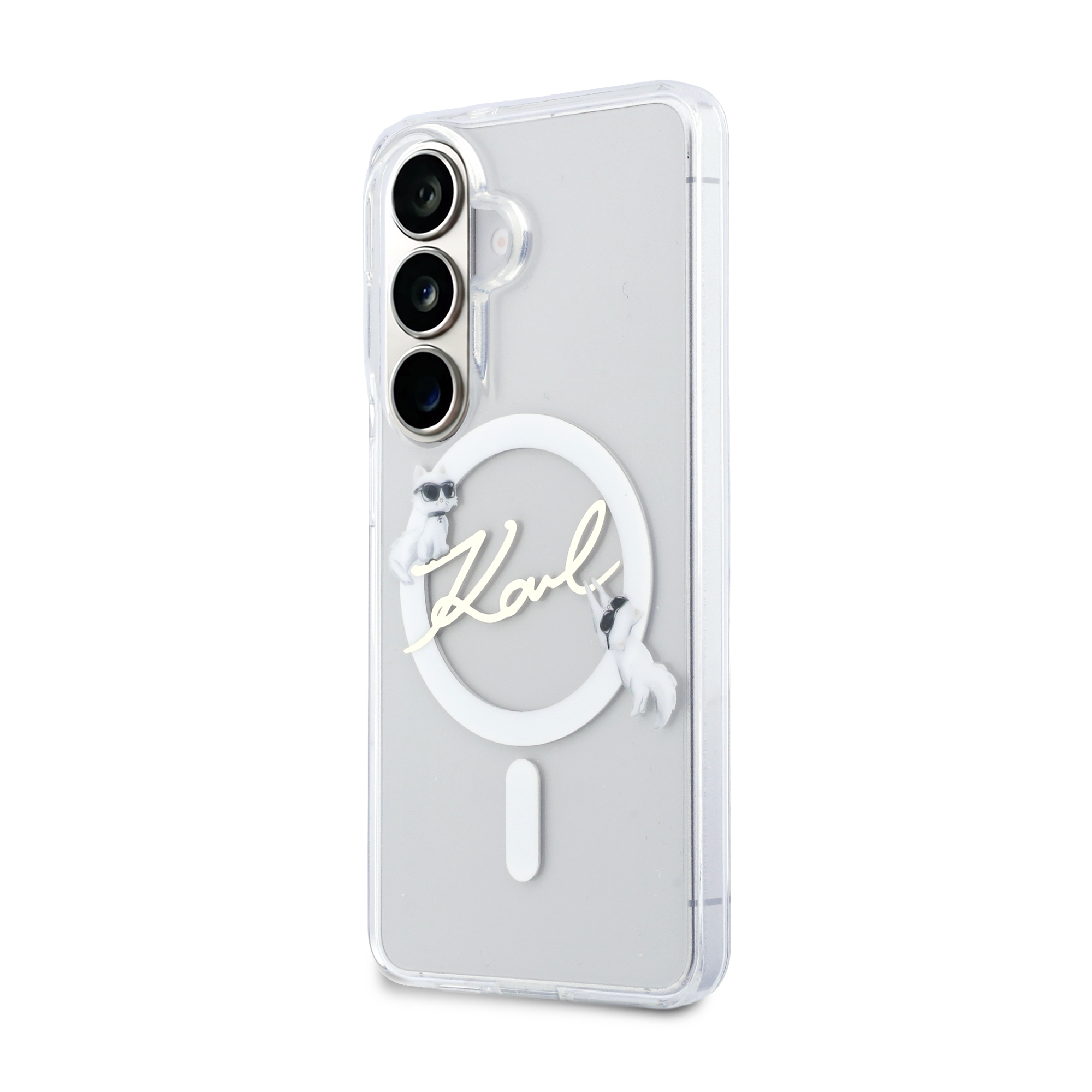 Dėklas Karl Lagerfeld IML KC Script MagSafe Samsung Galaxy S26 Plus skaidrus aprašymas - Prekės nuotrauka Dėklas Karl Lagerfeld IML KC Script MagSafe Samsung Galaxy S26 Plus skaidrus aprašymas - Prekės nuotrauka