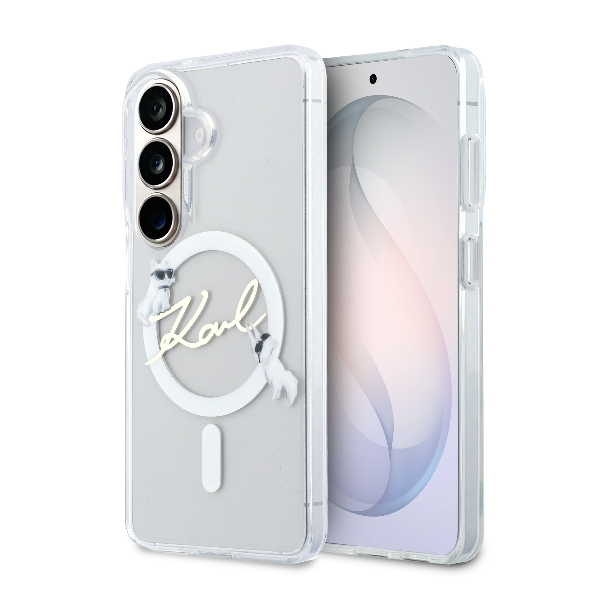 Dėklas Karl Lagerfeld IML KC Script MagSafe Samsung Galaxy S26 Plus skaidrus aprašymas - Prekės nuotrauka Dėklas Karl Lagerfeld IML KC Script MagSafe Samsung Galaxy S26 Plus skaidrus aprašymas - Prekės nuotrauka