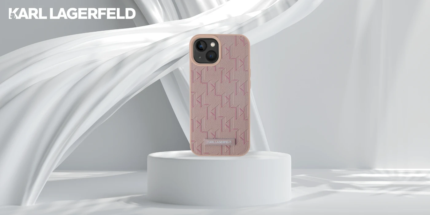 Dėklas Karl Lagerfeld Leather Monogram Metal Logo MagSafe skirtas Apple iPhone 15 rožinės spalvos aprašymas - Prekės nuotrauka Dėklas Karl Lagerfeld Leather Monogram Metal Logo MagSafe skirtas Apple iPhone 15 rožinės spalvos aprašymas - Prekės nuotrauka