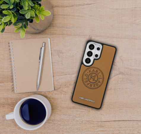Dėklas Karl Lagerfeld Perforated KL MagSafe Samsung Galaxy S26 Ultra rudos spalvos aprašymas - Prekės nuotrauka Dėklas Karl Lagerfeld Perforated KL MagSafe Samsung Galaxy S26 Ultra rudos spalvos aprašymas - Prekės nuotrauka