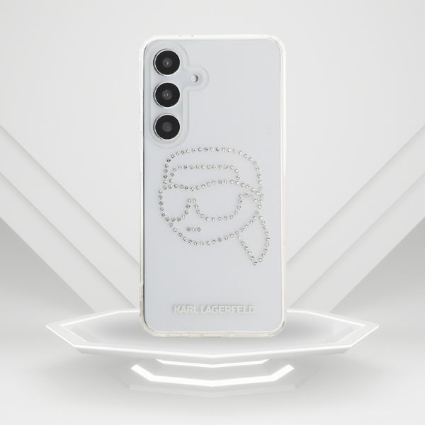 Dėklas Karl Lagerfeld Rhinestones Karl Head Logo Samsung Galaxy S25 skaidrus aprašymas - Prekės nuotrauka Dėklas Karl Lagerfeld Rhinestones Karl Head Logo Samsung Galaxy S25 skaidrus aprašymas - Prekės nuotrauka