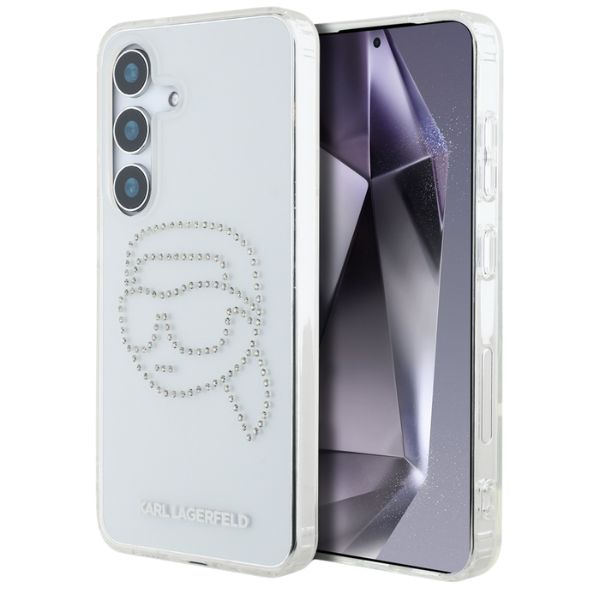 Dėklas Karl Lagerfeld Rhinestones Karl Head Logo Samsung Galaxy S25 skaidrus aprašymas - Prekės nuotrauka Dėklas Karl Lagerfeld Rhinestones Karl Head Logo Samsung Galaxy S25 skaidrus aprašymas - Prekės nuotrauka