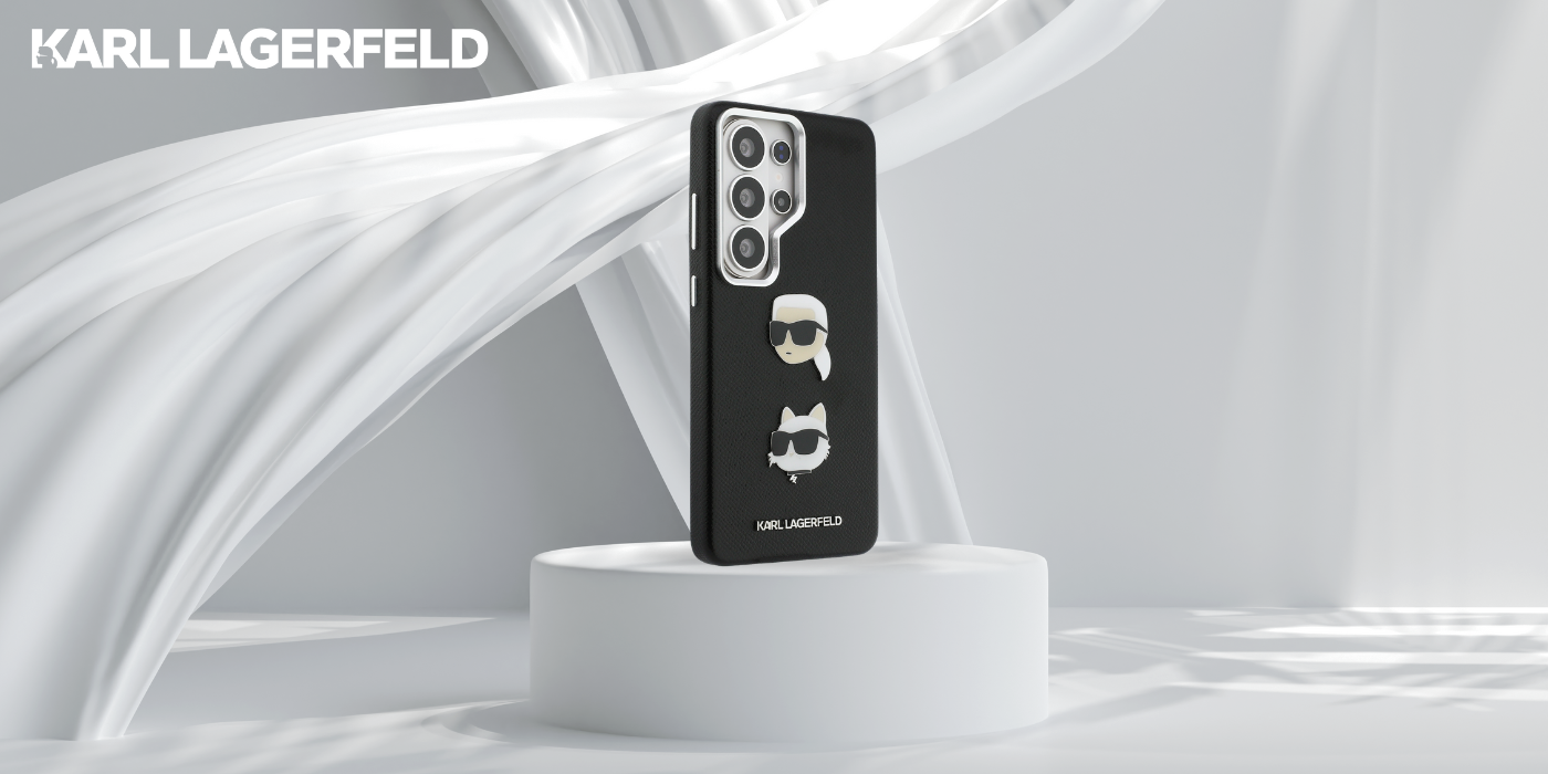 Dėklas Karl Lagerfeld Saffiano Double Heads Metal Samsung Galaxy S26 Ultra juodos spalvos aprašymas - Prekės nuotrauka Dėklas Karl Lagerfeld Saffiano Double Heads Metal Samsung Galaxy S26 Ultra juodos spalvos aprašymas - Prekės nuotrauka