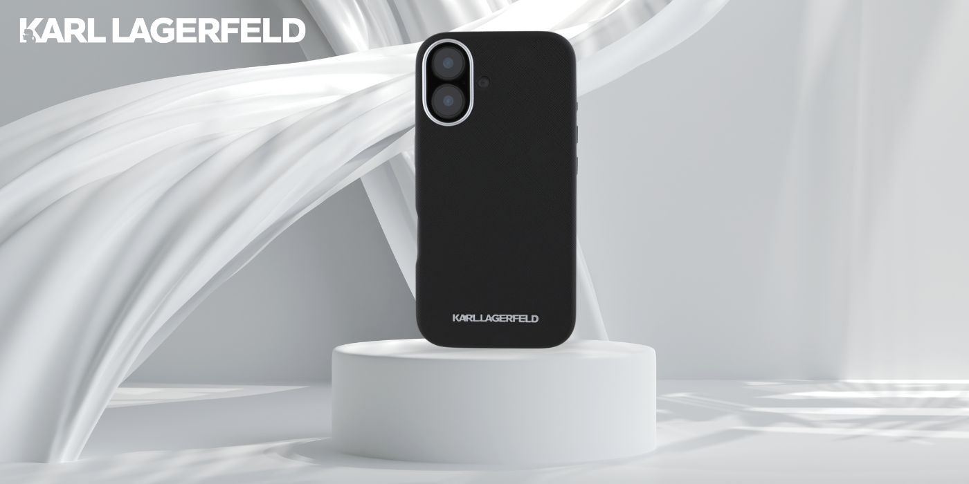Dėklas Karl Lagerfeld Saffiano Full Wrapped Elongated Metal Logo MagSafe Apple iPhone 16 juodos spalvos aprašymas - Prekės nuotrauka Dėklas Karl Lagerfeld Saffiano Full Wrapped Elongated Metal Logo MagSafe Apple iPhone 16 juodos spalvos aprašymas - Prekės nuotrauka