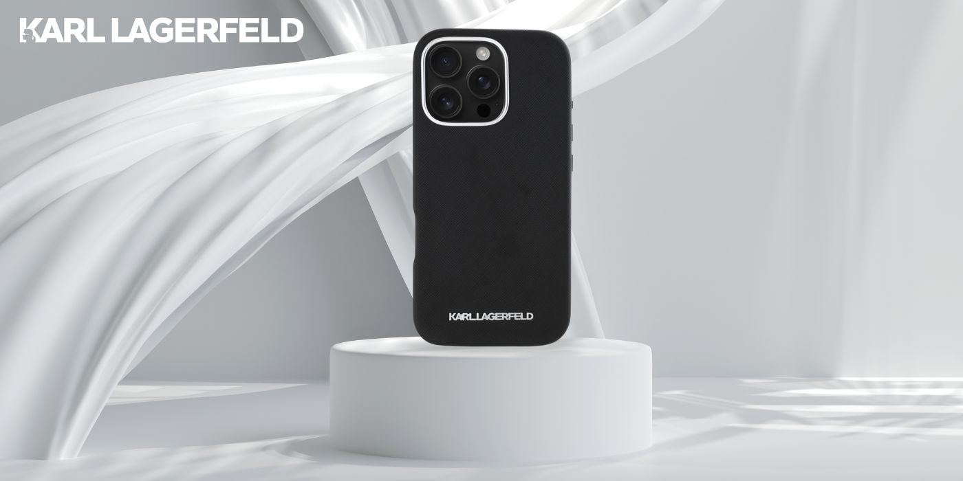 Dėklas Karl Lagerfeld Saffiano Full Wrapped Elongated Metal Logo MagSafe Apple iPhone 16 Pro juodos spalvos aprašymas - Prekės nuotrauka Dėklas Karl Lagerfeld Saffiano Full Wrapped Elongated Metal Logo MagSafe Apple iPhone 16 Pro juodos spalvos aprašymas - Prekės nuotrauka