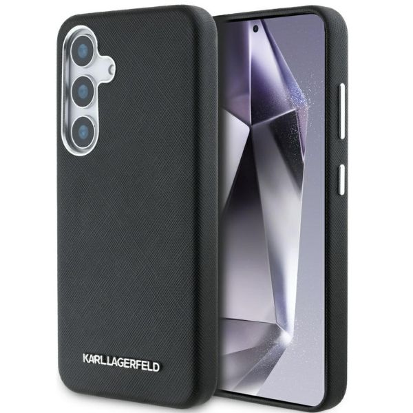 Dėklas Karl Lagerfeld Saffiano Full Wrapped Elongated Metal Logo MagSafe Samsung Galaxy S25+ aprašymas - Prekės nuotrauka Dėklas Karl Lagerfeld Saffiano Full Wrapped Elongated Metal Logo MagSafe Samsung Galaxy S25+ aprašymas - Prekės nuotrauka