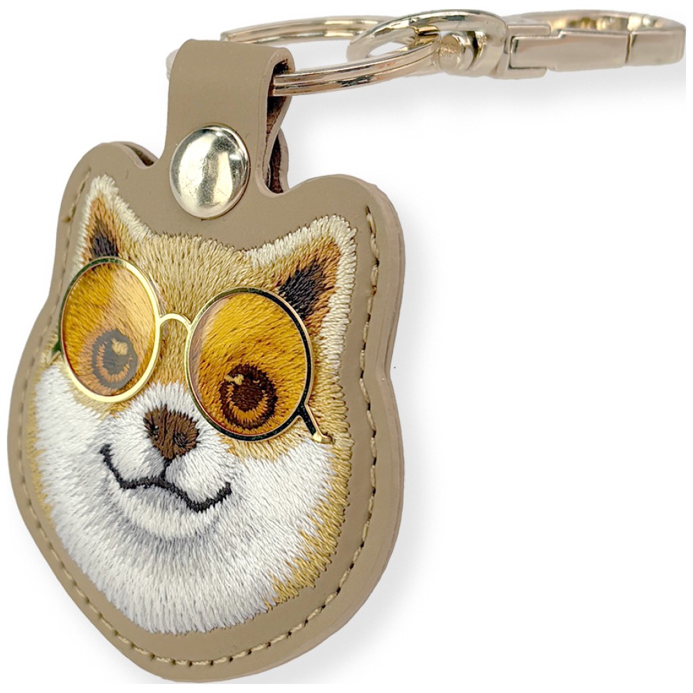 Dėklas locatorr Nimmy Glasses Cool Dog rudos spalvos aprašymas - Prekės nuotrauka Dėklas locatorr Nimmy Glasses Cool Dog rudos spalvos aprašymas - Prekės nuotrauka