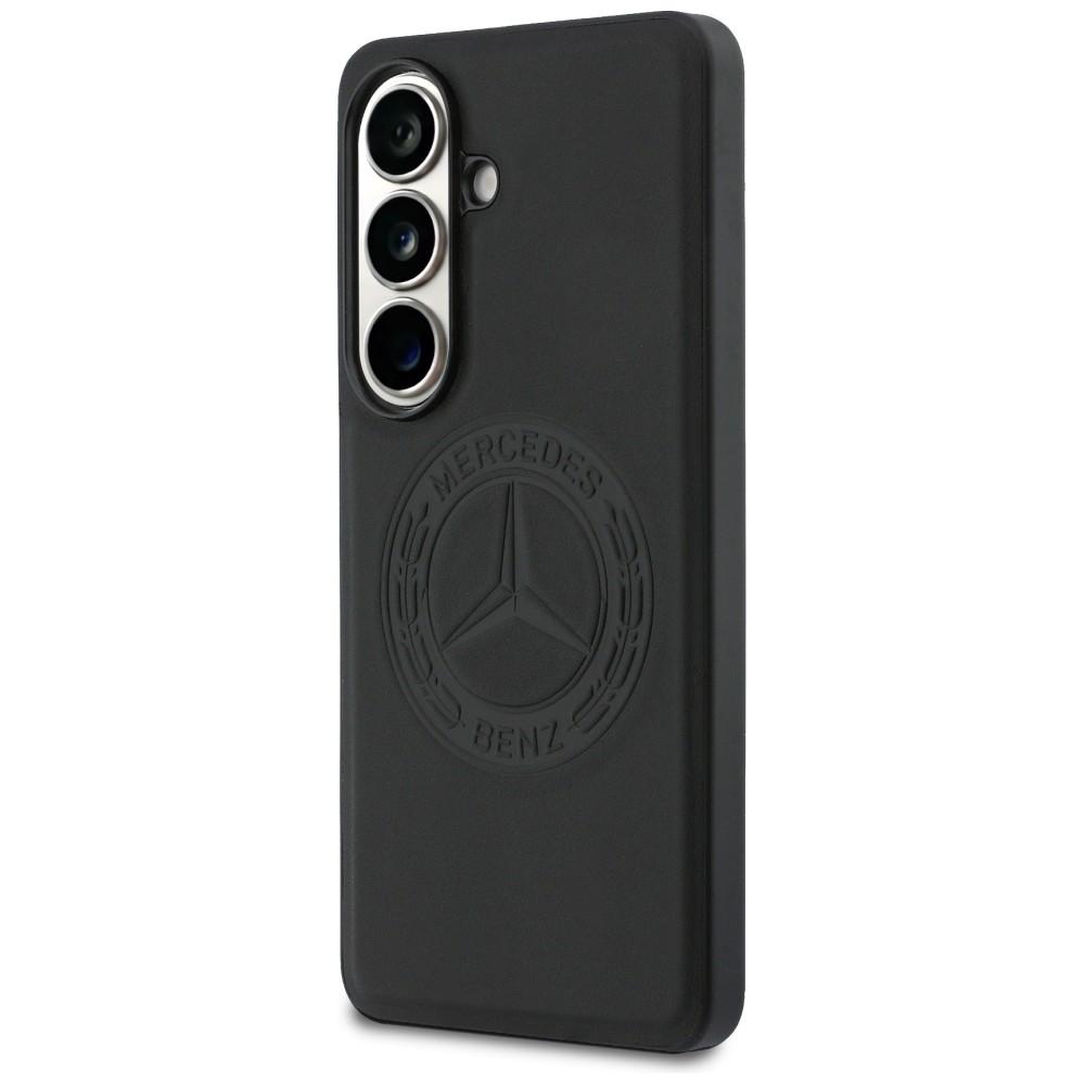 Dėklas Mercedes Vintage Logo MagSafe Samsung Galaxy S26 juodos spalvos aprašymas - Prekės nuotrauka