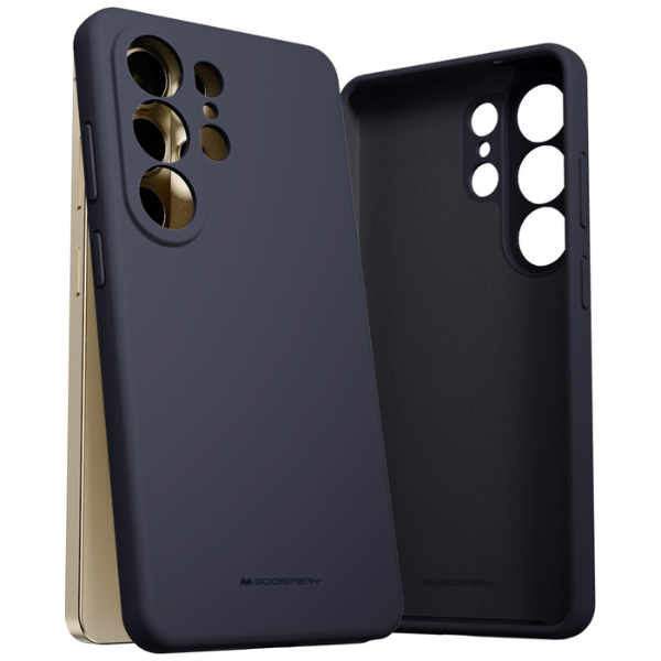 Dėklas Mercury Silicone for Samsung Galaxy S26 Ultra navy aprašymas - Prekės nuotrauka