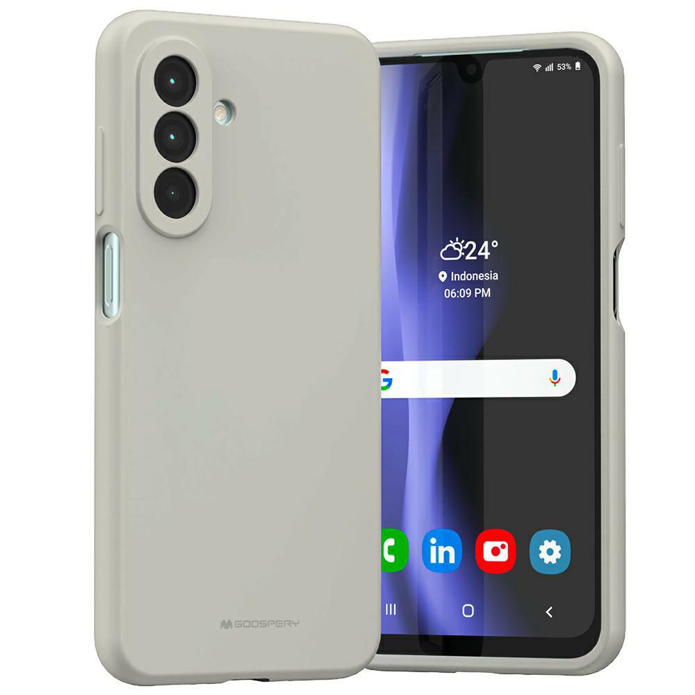Dėklas Mercury Silicone Samsung Galaxy A26 stone aprašymas - Prekės nuotrauka