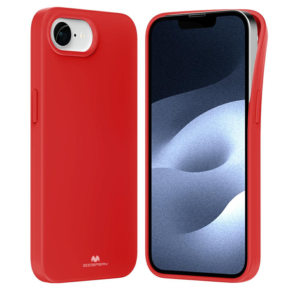 Dėklas Mercury Soft iPhone 16e / 17e raudonas aprašymas - Prekės nuotrauka