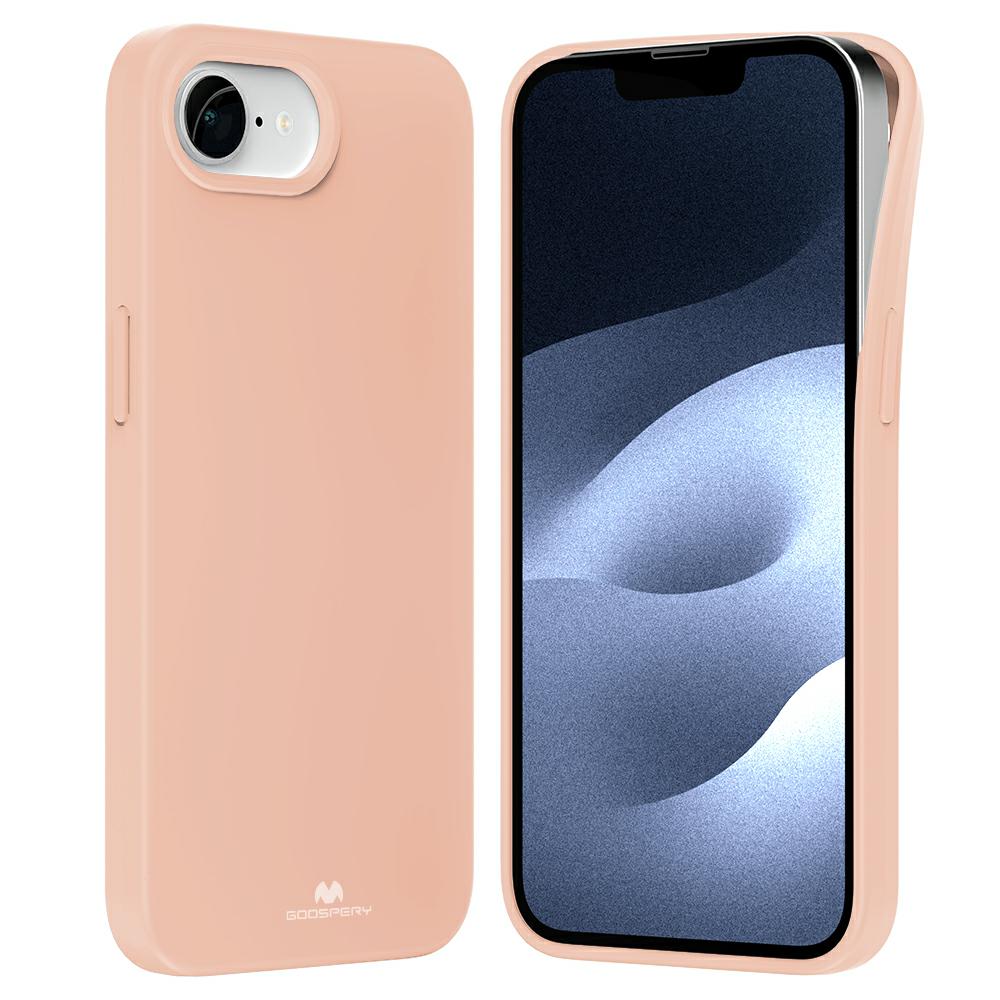 Dėklas Mercury Soft iPhone 16e / 17e rožinės spalvos sand aprašymas - Prekės nuotrauka