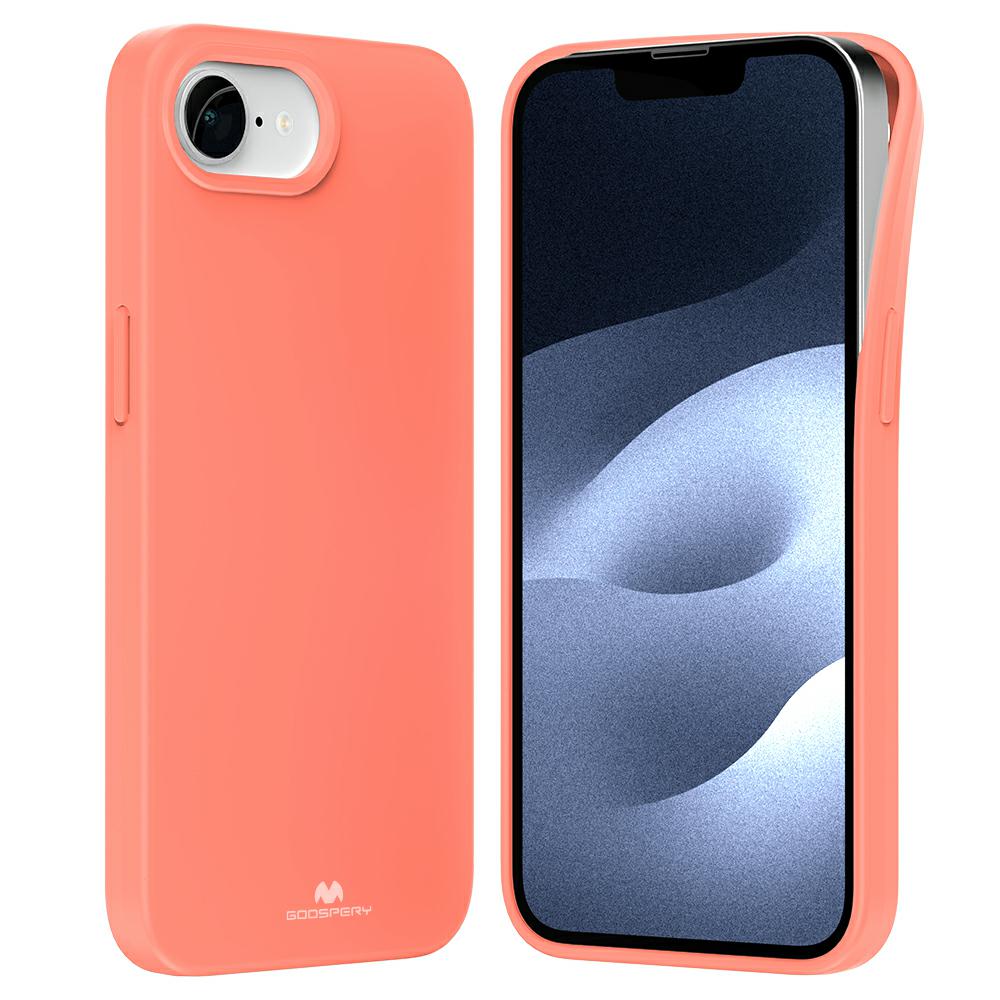 Dėklas Mercury Soft iPhone 16e / 17e šviesiai rožinės spalvos aprašymas - Prekės nuotrauka