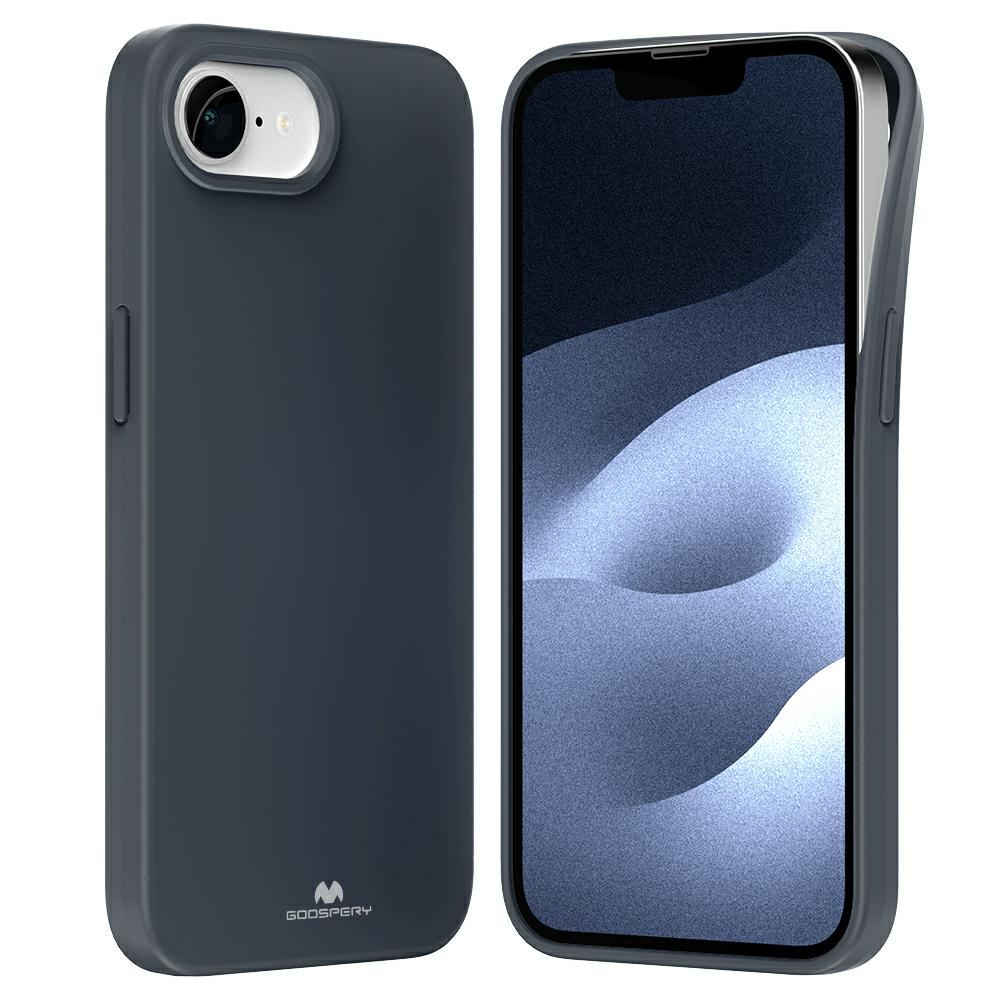 Dėklas Mercury Soft iPhone 16e / 17e tamsiai mėlynas aprašymas - Prekės nuotrauka