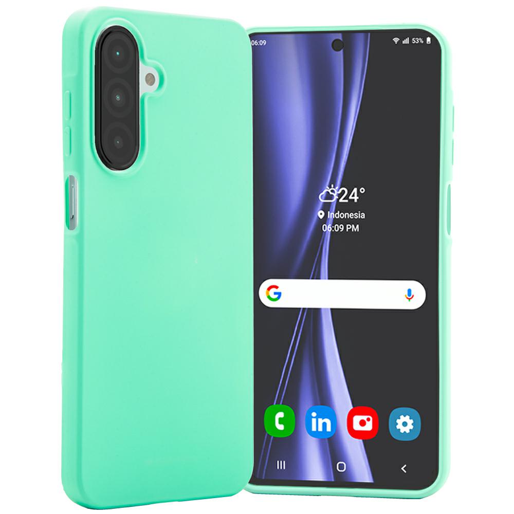 Dėklas Mercury Soft Samsung Galaxy A26 mėtų spalvos aprašymas - Prekės nuotrauka