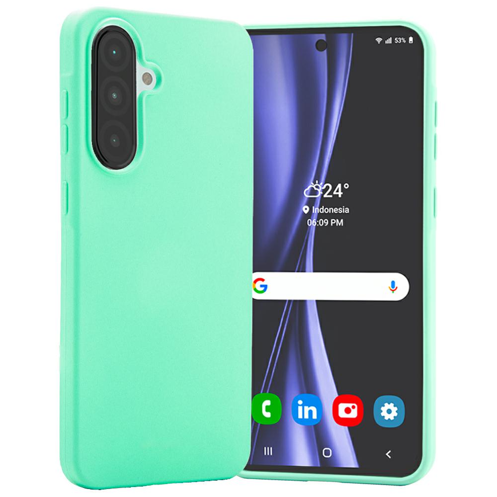 Dėklas Mercury Soft Samsung Galaxy A36 mėtų spalvos aprašymas - Prekės nuotrauka