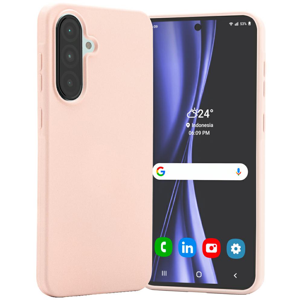 Dėklas Mercury Soft Samsung Galaxy A36 rožinės spalvos sand aprašymas - Prekės nuotrauka Dėklas Mercury Soft Samsung Galaxy A36 rožinės spalvos sand aprašymas - Prekės nuotrauka