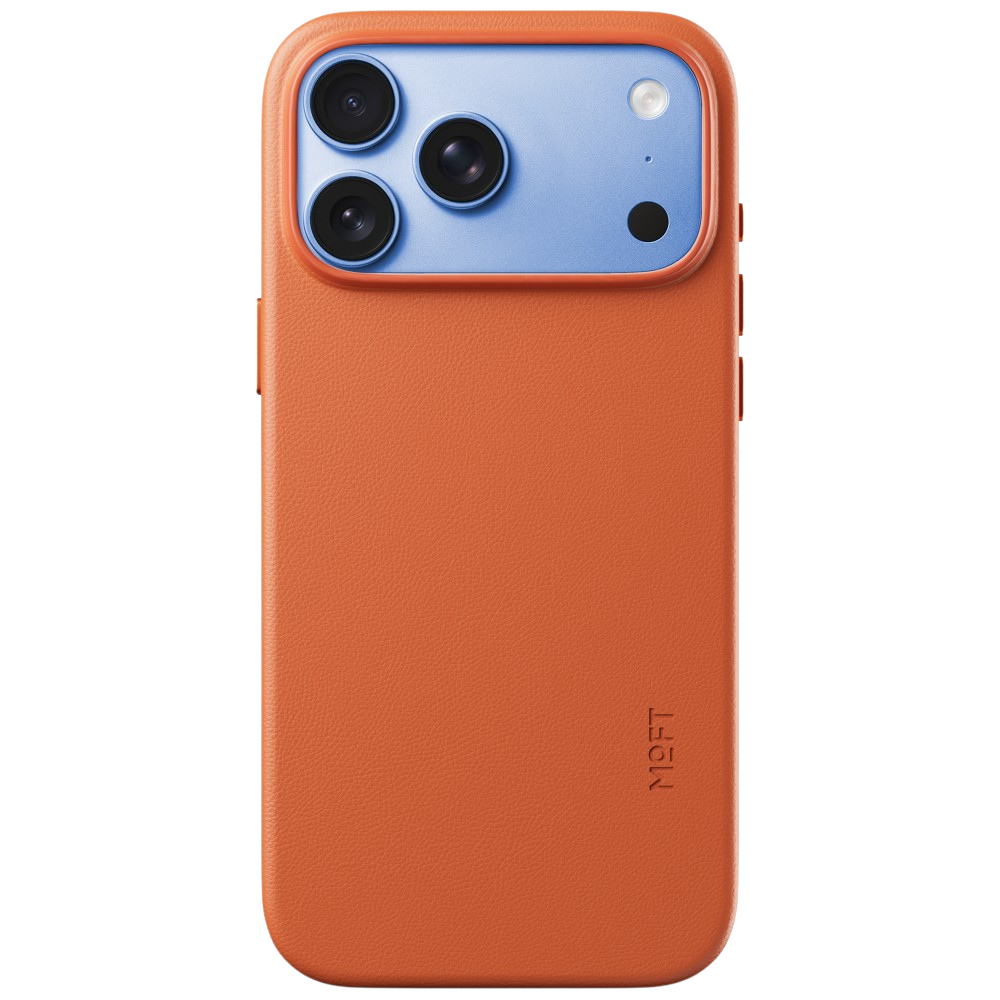 Dėklas Moft Snap MagSafe, skirtas iPhone 18 Pro / 17 Pro, oranžinis aprašymas - Prekės nuotrauka