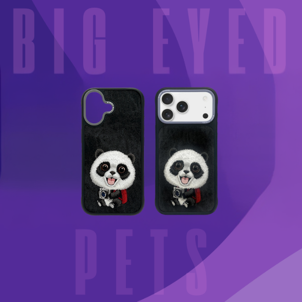 Dėklas NIMMY case BIG EYED PET 2.0 Panda for IPHONE 17 juodas aprašymas - Prekės nuotrauka Dėklas NIMMY case BIG EYED PET 2.0 Panda for IPHONE 17 juodas aprašymas - Prekės nuotrauka