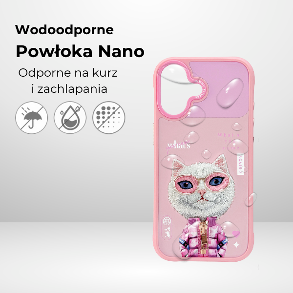 „Nimmy Cool&Cute 2.0“ katino dėklas, skirtas „iPhone 17“ - Rožinė aprašymas - Prekės nuotrauka „Nimmy Cool&Cute 2.0“ katino dėklas, skirtas „iPhone 17“ - Rožinė aprašymas - Prekės nuotrauka