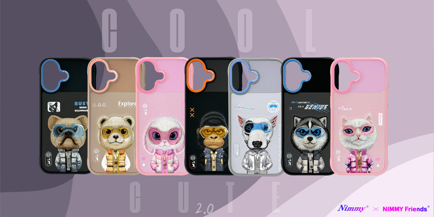 Nimmy Cool&Cute 2.0 nag dėklas iPhone 17 - pilka aprašymas - Prekės nuotrauka Nimmy Cool&Cute 2.0 nag dėklas iPhone 17 - pilka aprašymas - Prekės nuotrauka